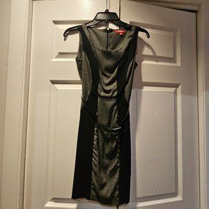 XOXO Black & Gray Dress